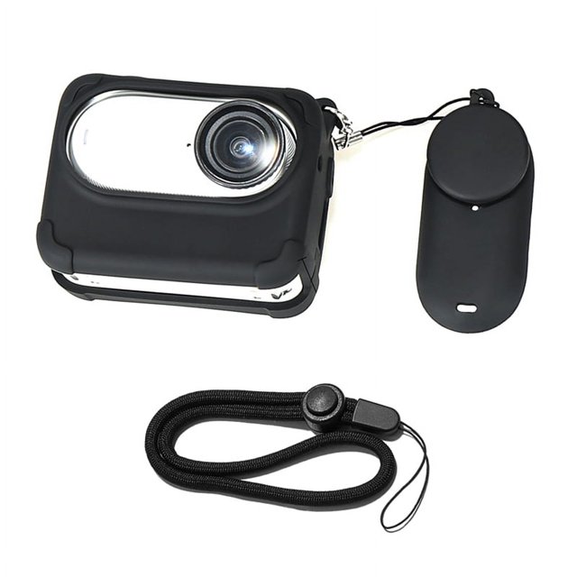 Juego de Fundas Protectoras de Silicona para Cámara GO 3S: Protectora Anticaídas y Antipérdida, Accesorios para Cámaras Deportivas