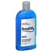 BreathRx Anti-Bacterial Mouth Rinse Clean Mint 16 oz