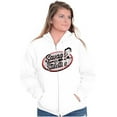 thumbnail image 3 of Betty Boop Savage in Stilettos Cute Women Plus Size Zipper Hoodie Brisco Brands 2X, 3 of 5