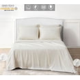 thumbnail image 3 of Bambusa Sheets| 7-Pcs Ultra Soft & Cooling | 100% Bamboo Viscose|Easy Bedmaking | Labeled for Convenience|Perfect For All Ages (F=Full-Ivory), 3 of 7