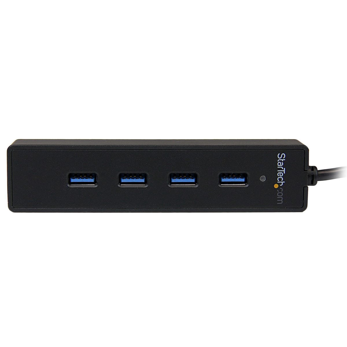 StarTech 4 Port Portable SuperSpeed USB 3.0 Hub with Built-in Cable