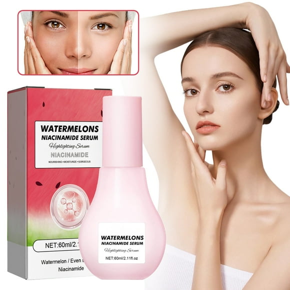 Clearance Sales Essence for Women Recipe Watermelon Glow Dew Drops Hydrating Makeup & Liquid Highlighter For Glowing 60ml Womens Essence Fluid