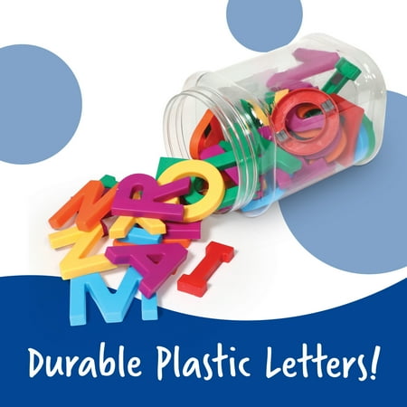 Learning Resources Jumbo Magnetic Uppercase Letters Magnetic ABC Ages 3 and Up
