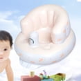 thumbnail image 4 of Taburete De Baño Silla inflable para comer para bebés, silla de aprendizaje de PVC, educativa para niños pequeños Likrtyny libre de BPA, 4 of 9
