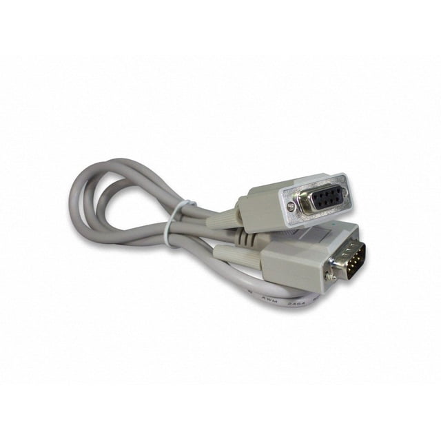 Ycs Basics Cable De Extensión Db9 De 9 Pines Serie/Rs232 Macho/Hembra De 3 Pies