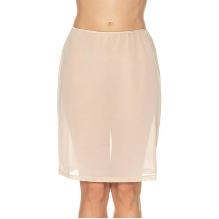 

Gemsli Womens Cling-Free Mesh Half Slip XL 24 Inch Taupe