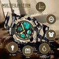 thumbnail image 2 of Kids Digital Sport Watch, Waterproof Outdoor Watches for Boys Girls Analog Wrist Watches with Alarm Stopwatch for Age 5-12 Christmas Gift for Kids, 2 of 7