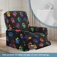 thumbnail image 3 of Kuiaobaty Dachshund Paws Print Recliner Couch Cover Heavy Duty Reclining Sofa Slipcover Thick Recliner Chair Cover Washable Reclining Slipcover with Elastic Bottom for Living Room, 3 of 8