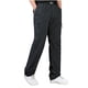 thumbnail image 1 of Pantalones largos de moda para hombre, casuales, de color sólido, con bolsillos y cremallera, cintura elástica, de poliéster., 1 of 4