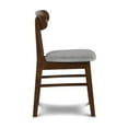 thumbnail image 6 of New Classic Furniture Morocco Wood Dining Chair in Light Gray (Set of 2), 6 of 8
