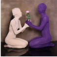 thumbnail image 4 of Mono ajustado de cinco dedos para mujer, de alta elasticidad, para cosplay, abrigo completo, traje de escenario de seda de leche Zentai, ropa moldeadora, monos de manga larga, 4 of 5