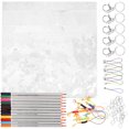 thumbnail image 2 of 1 Set Shrink Paper Sheet Kit Shrink Paper Kit Shrink Film Paper Keychain Kit Shrink Paper Keychian Kit, 2 of 8