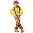 thumbnail image 3 of Adult Men Costumes Funny Circus Naughty Women Fancy Dress Cosplay Carnival Party Clown Costume,4XL(165-175cm),ZC-011, 3 of 7