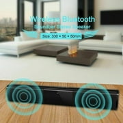 Barre de son sans fil Bluetooth système de haut-parleurs TV Home cinéma barre de son Style de caisson de basses: télécommande à 4 paroles