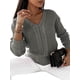 thumbnail image 3 of Sexy Dance Suéteres de punto cálidos de invierno acogedor para mujer, suéter de punto grueso, suéter de trabajo con Cable para mujer, 3 of 8