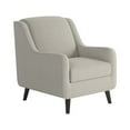 thumbnail image 2 of Southern Home Furnishings Invitation Linen Accent Chair in Light Gray, 2 of 3