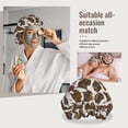 thumbnail image 7 of Ethnic Owl Silk Bonnet for Sleeping Women Men, Adjustable Elastic Satin Bonnet Bonnet for Sleeping, Soft Similar Silk Curly Cuteness Hair Bonnet for Sleeping, 7 of 7