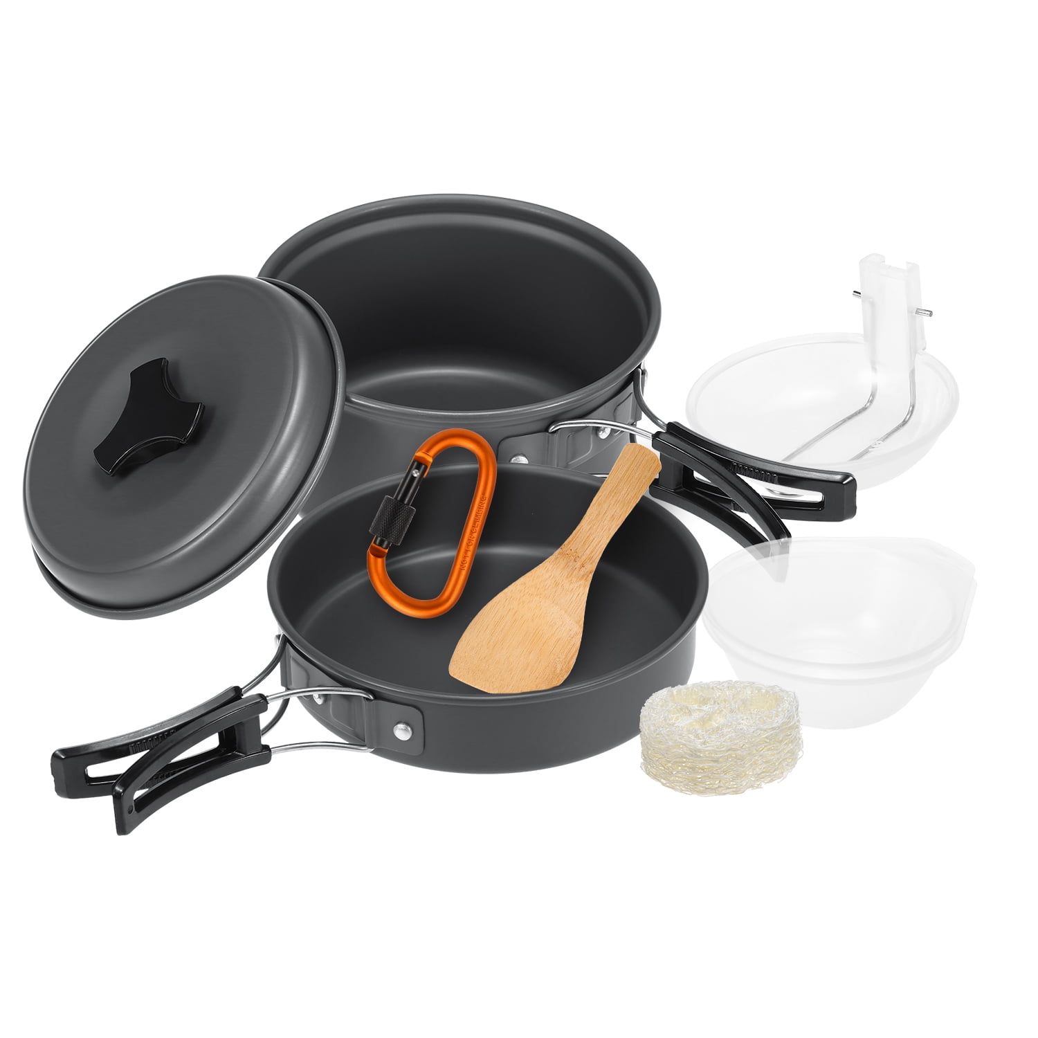Outdoor Camping Cookware Stove  Portable Cooking Hiking Picnic Bowl Pot Pan Set 