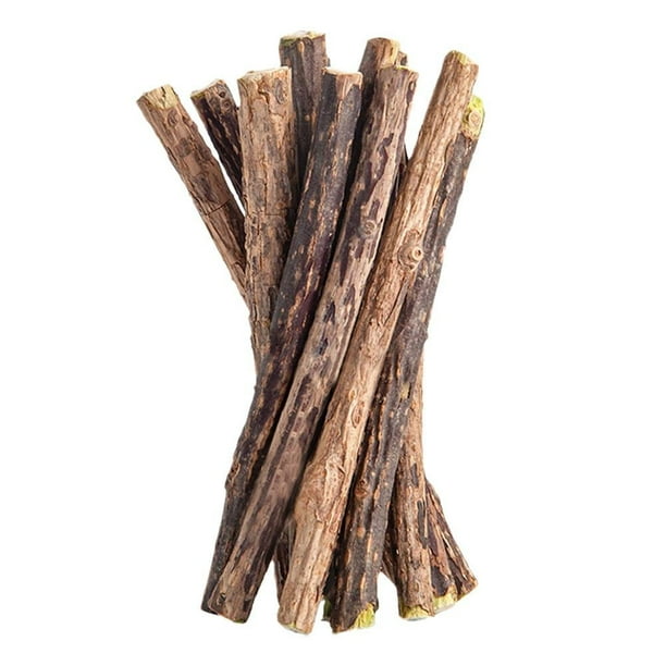 Palitos masticables naturales para gatos, juguete para limpiar los dientes Y7B3 J0S0