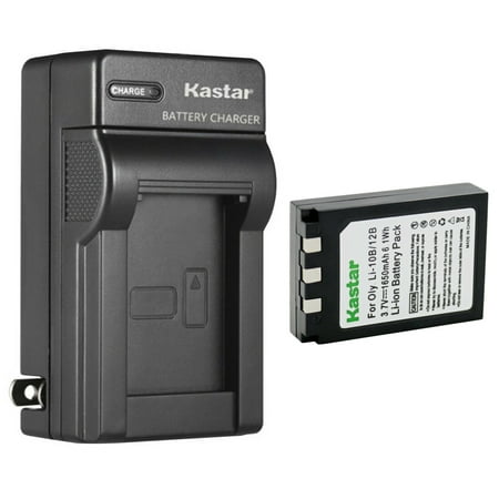 Kastar 1-Pack Battery and AC Wall Charger Replacement for Olympus Camedia C-50 Zoom Camedia C-60 Zoom Camedia C-70 Zoom Camedia C-470 Zoom Camedia C-760 Ultra Zoom Camedia C-765 Ultra Zoom Camera