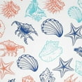 thumbnail image 3 of Elegant Sea Shells Pillow Cover, 3 of 4