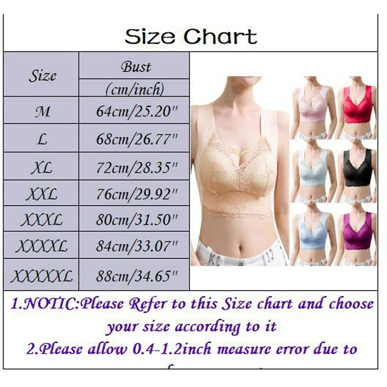 Bracelet For Women,Women's Silk Satin Triangle Bralette Soft Cup Wireless  Bra Smooth And Comfortable Wire Free Bra Top(3XL,Grey) 