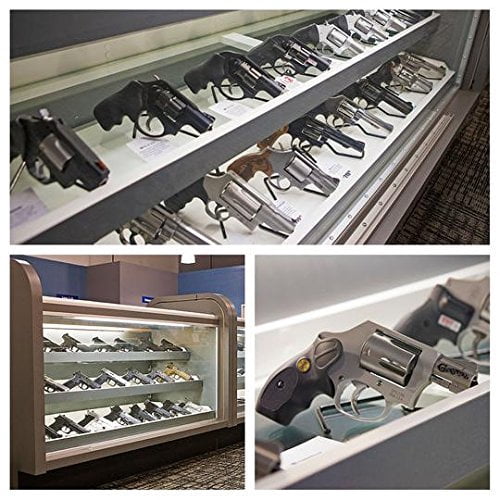Gun Storage Solutions Kikstands, Vinyl coated, Fits Guns As Small As .22 caliber, 1 Gun Per Stand, 2 Pack KIK2 | Bundle of 5 Each
