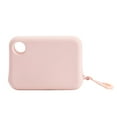 thumbnail image 6 of Raindrops 1Pack Minimalist Change Purse for Women Men Pink Silicone Small Money Pouch, 6 of 8