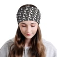 thumbnail image 5 of KLL Bowling Pins Pirnt Wicking Running Beanie Head Wrap Cycling Bandana for Men Women, 5 of 8