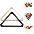 thumbnail image 1 of Raindrops 2Pcs Pool Table Billiard Triangle Rack Storage Holder in Assorted Colors for Game Rooms, 1 of 8