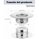 thumbnail image 2 of Tapon para Lavabo De Baño, Rejilla para Coladera, 3 Unidades, Coladeras para Baño, Materiales plásticos de Alta Calidad, antióxido y anticorrosión，17 * 50mm, para Cocina, Baño Y Balcón, 2 of 5