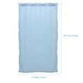 thumbnail image 2 of WHAMVOX  Balcony Curtain Window Dark Blackout Curtains Gazebo Sky-blue, 2 of 8