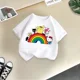 thumbnail image 3 of Camiseta de algodón de verano para niños de Kulomi, divertida camiseta de dibujos animados de Sanrio para niño y niña, camiseta informal de moda para bebé, ropa para niño, 3 of 5