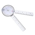 thumbnail image 1 of Goniometer, Easy To Measure Plastic Rotatable  Spinal Ruler, For Measurement, 1 of 8