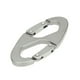 thumbnail image 1 of Mosquetón de escalada en forma de 8, mosquetón de acero con clip para llaves, accesorios, cadena, gancho para exteriores, senderismo, camping, 1 of 8