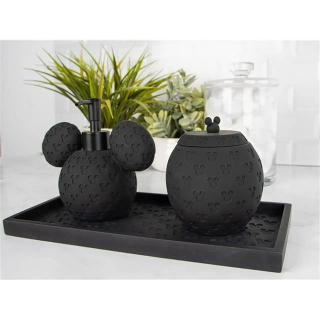 Mickey Mouse 3-Piece Debossed Bathroom Accessory Set, Assorted Sets