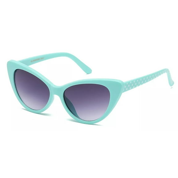 Retro Uv 400 Kids Sunglasses Girls Fashion Cat Eye Glasses Soft Frame