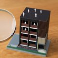 thumbnail image 3 of 50 unids Figuras de construcción Modelo blanco Layout Figuras Figuras en miniatura de plástico, 3 of 8