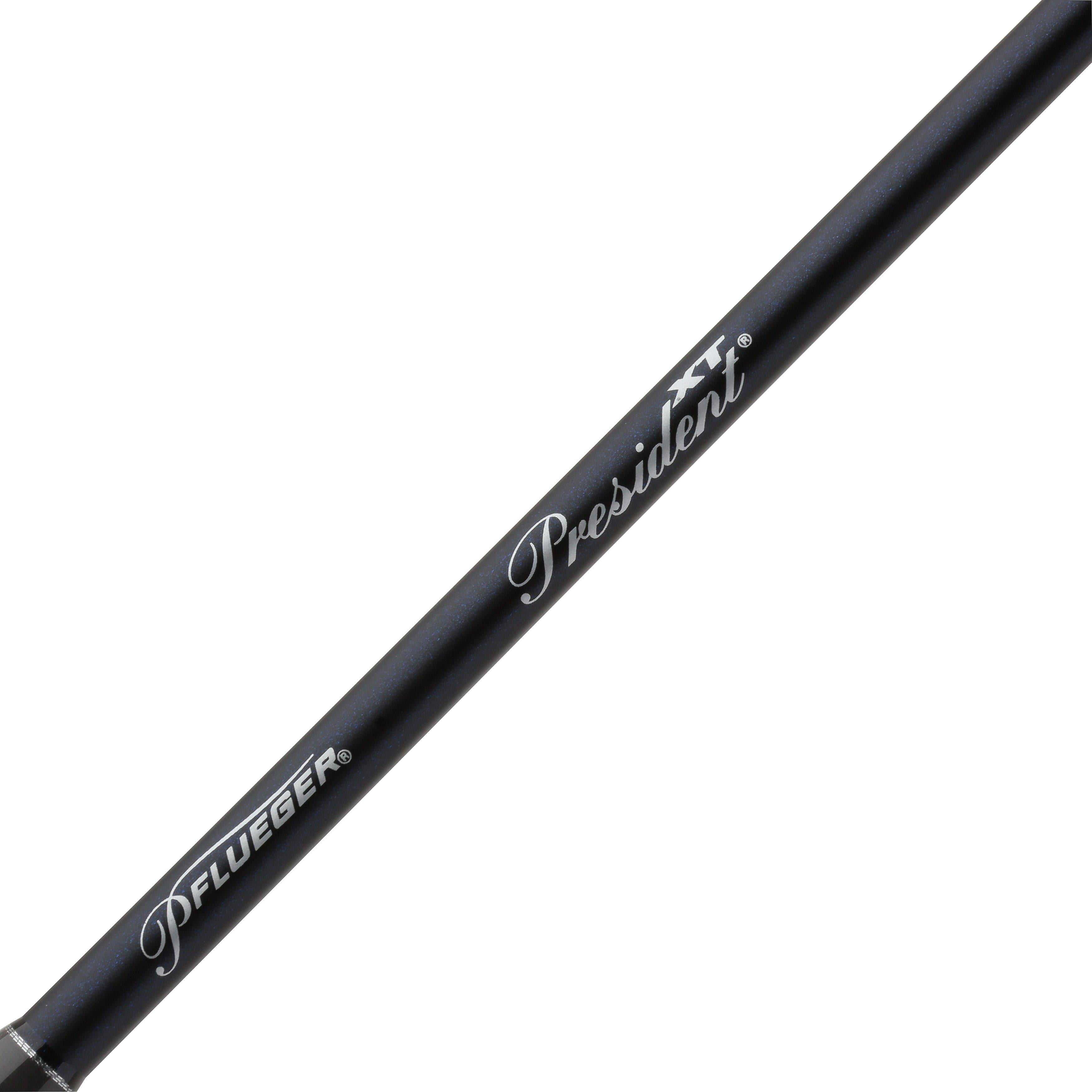 Pflueger President XT Spinning Fishing Combo, 6'6" Medium Rod, 3000 Size Reel
