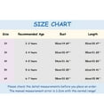 thumbnail image 3 of MIXUE Toddler Girls Casual Dresses Floral Print Square Collar Short Puff Sleeve A Line Slim Dress Streetwear,Brown,6-7 Years, 3 of 9