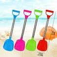 thumbnail image 2 of Kid Snow Shovel with Stainless Steel Handle, 20" Durable Shovel for Snow Removal, Winter Shovel with Handle for Digging Sand and Beach Fun Gift (Random Color), 2 of 3