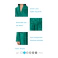 thumbnail image 4 of TowelSelections Women's Super Soft Plush Bathrobe Fleece Spa Robe X-Small-Small Aqua Green, 4 of 5