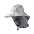 thumbnail image 1 of Sombrero de cubo de , sombrero para el sol, impermeable, cómodo, de verano, ligero, de secado rápido, gorras de pesca, visera para pesca, Camuflaje gris estilo C, 1 of 9