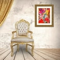 thumbnail image 3 of Orlov, Irena 19x24 Gold Ornate Wood Framed with Double Matting Museum Art Print Titled - Bohemian Color Expression III, 3 of 4