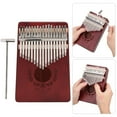 thumbnail image 4 of 17 Key Kalimba Thumb Piano，Kalimba Thumb Piano Mahogany Small Portable 17 Key For Beginner Music Instrument LT-K17S, 4 of 8