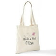 thumbnail image 7 of CafePress - World's Best Mom Tote Bag - Unisex Canvas Tote Bag, Beige, 1-Piece, 7 of 7
