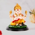 thumbnail image 1 of Accent Collection Multicolor Small Ganesha Idol, 4" Lord Ganesh Statue For Home And Car Decor, 1 of 6