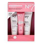 No7 Restore & Renew Face & Neck Multi Action Skincare System