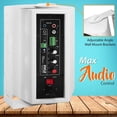 thumbnail image 3 of Sistema de altavoces domésticos de montaje en pared Pyle White Bluetooth 300 W, 3 of 8