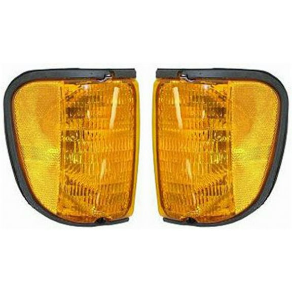 CarLights360: For Ford E-550 Super Duty Signal Corner Light 2003 Pair Driver and Passenger Side DOT Certified Replaces FO2520173 | FO2521173